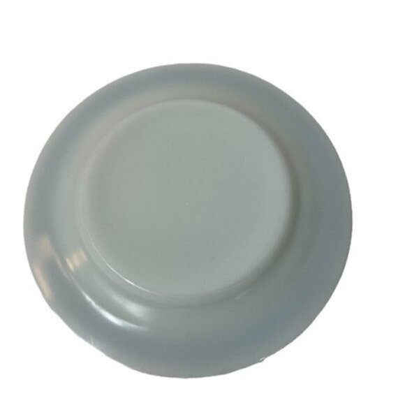 PYREX brand Tableware by Corning turquoise Laurel Leaf & flowers Bowl & Plate - Picture 8 of 11